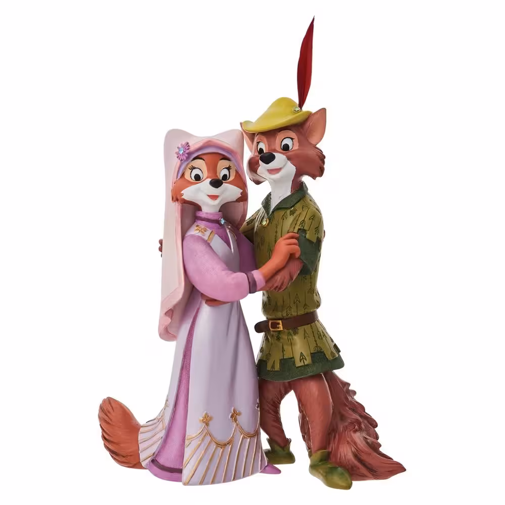 مجسمه دیزنی رابین هود و خدمتکار ماریان Robin Hood & Maid Marian