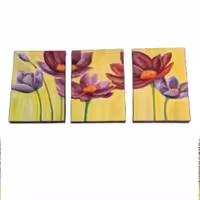 تابلو نقاشی رنگ روغن 3 لت