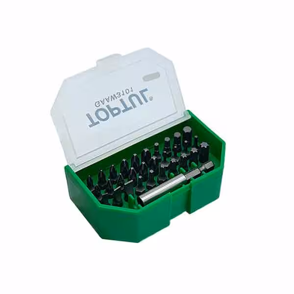 جعبه پیچ گوشتی سر دریلی تاپ تول 31 عدد ترکیبی مدل GAAW3101