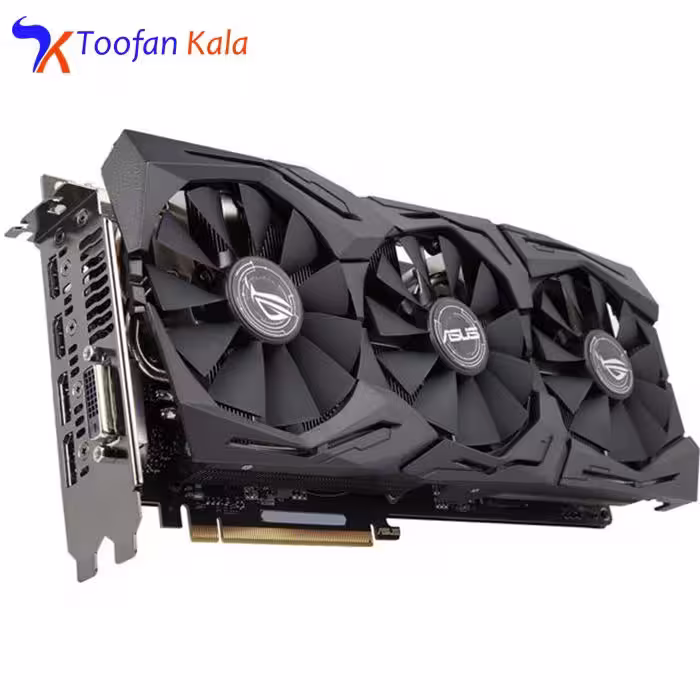 کارت گرافیک ایسوس مدل ROG-STRIX-GTX1070TI-A8G-GAMING