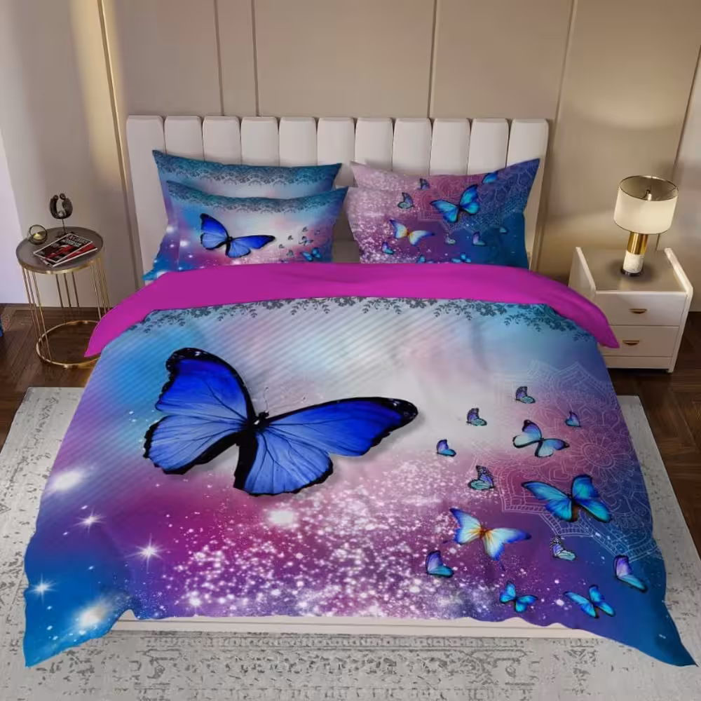 روتختی سه بعدی طرح پروانه کد 211