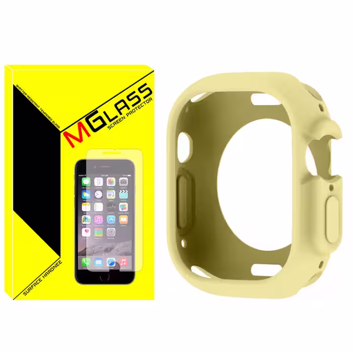 کاور ام‌گلس مدل Jelly Protection MG مناسب برای ساعت هوشمند هاینو تکو T92 Ultra max 49mm / T93 Ultra max / T94 Ultra max 49mm / T89 Ultra max / T99 Ultra max 49mm