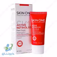 کرم صورت رتینول مناسب چروک سطحی پوست اسکین وان