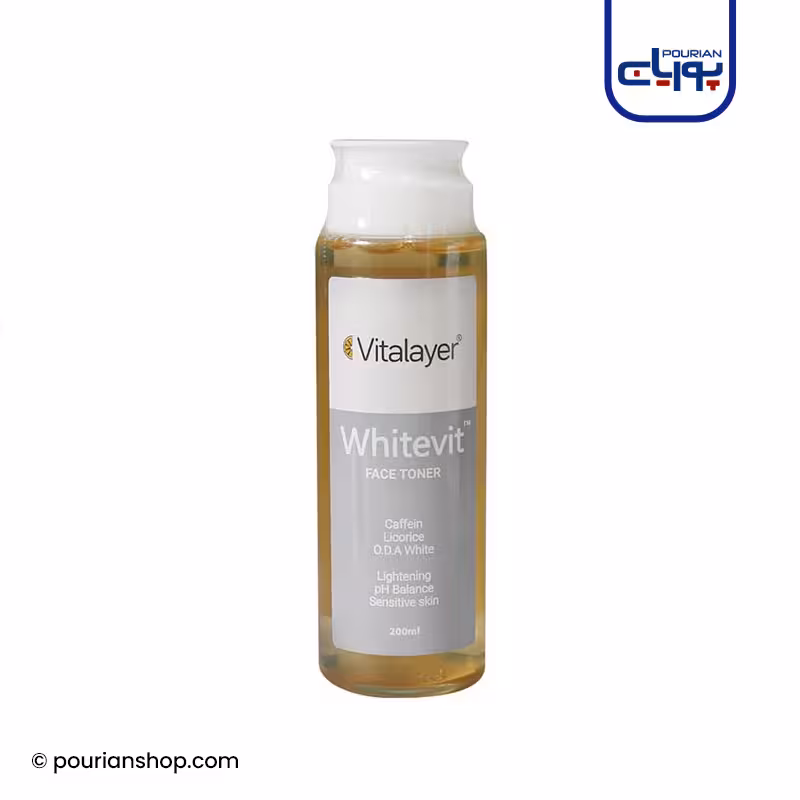 ژل شستشوی صورت ویتالایر وایت ویت مناسب پوست های کدر و مستعد لک 200میل