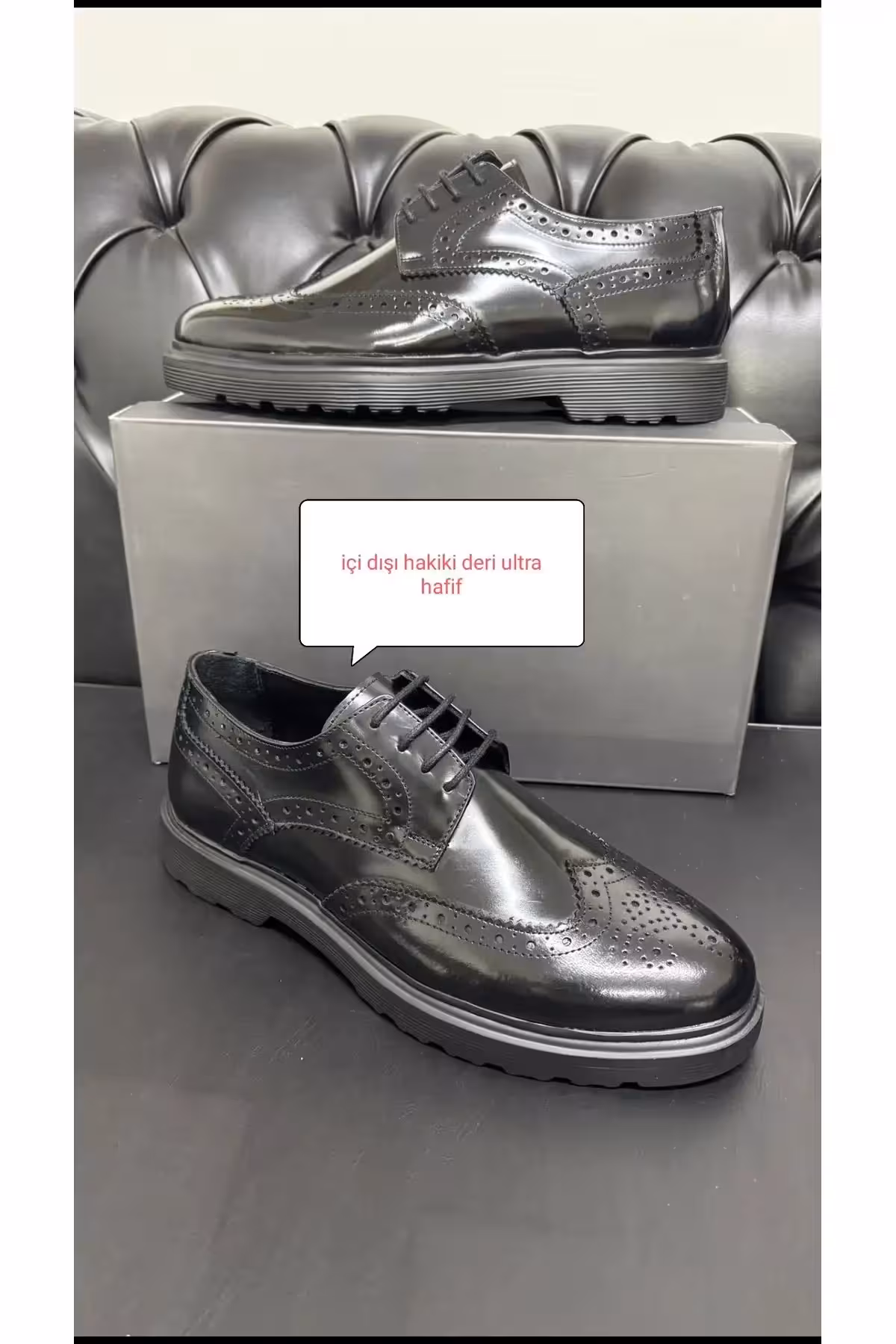 کفش روزمره مردانه آکسفورد چرم طبیعی – 5954