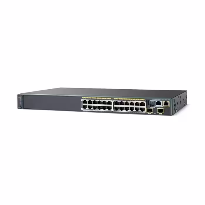 سوئیچ شبکه 24 پورت سیسکو مدل WS-C2960S-24PD-L