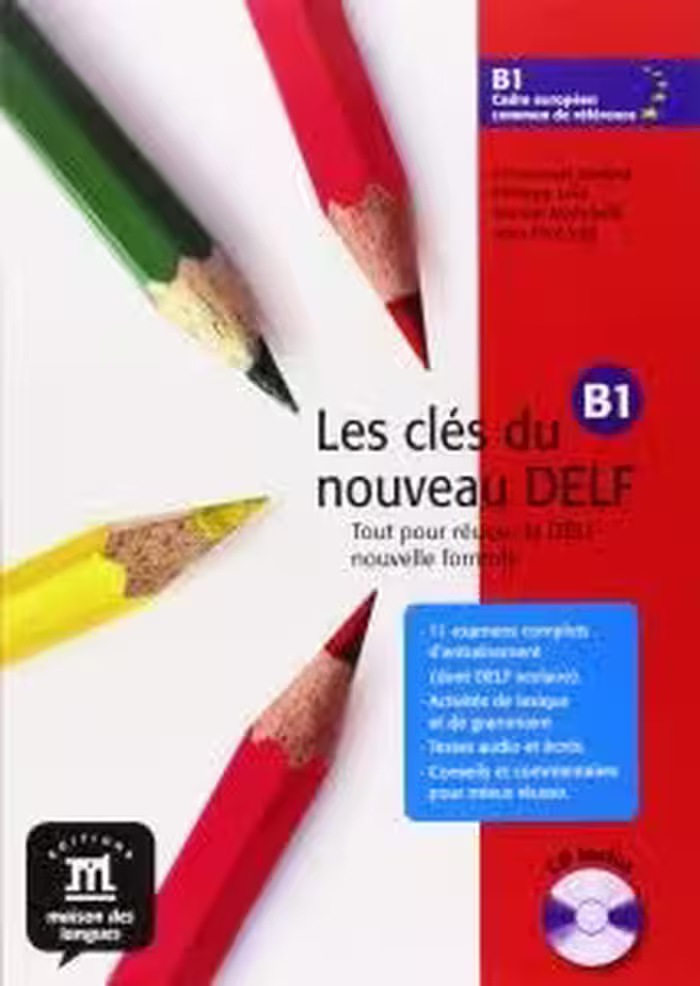 کتاب آزمون فرانسه les cles du nouveau delf B1