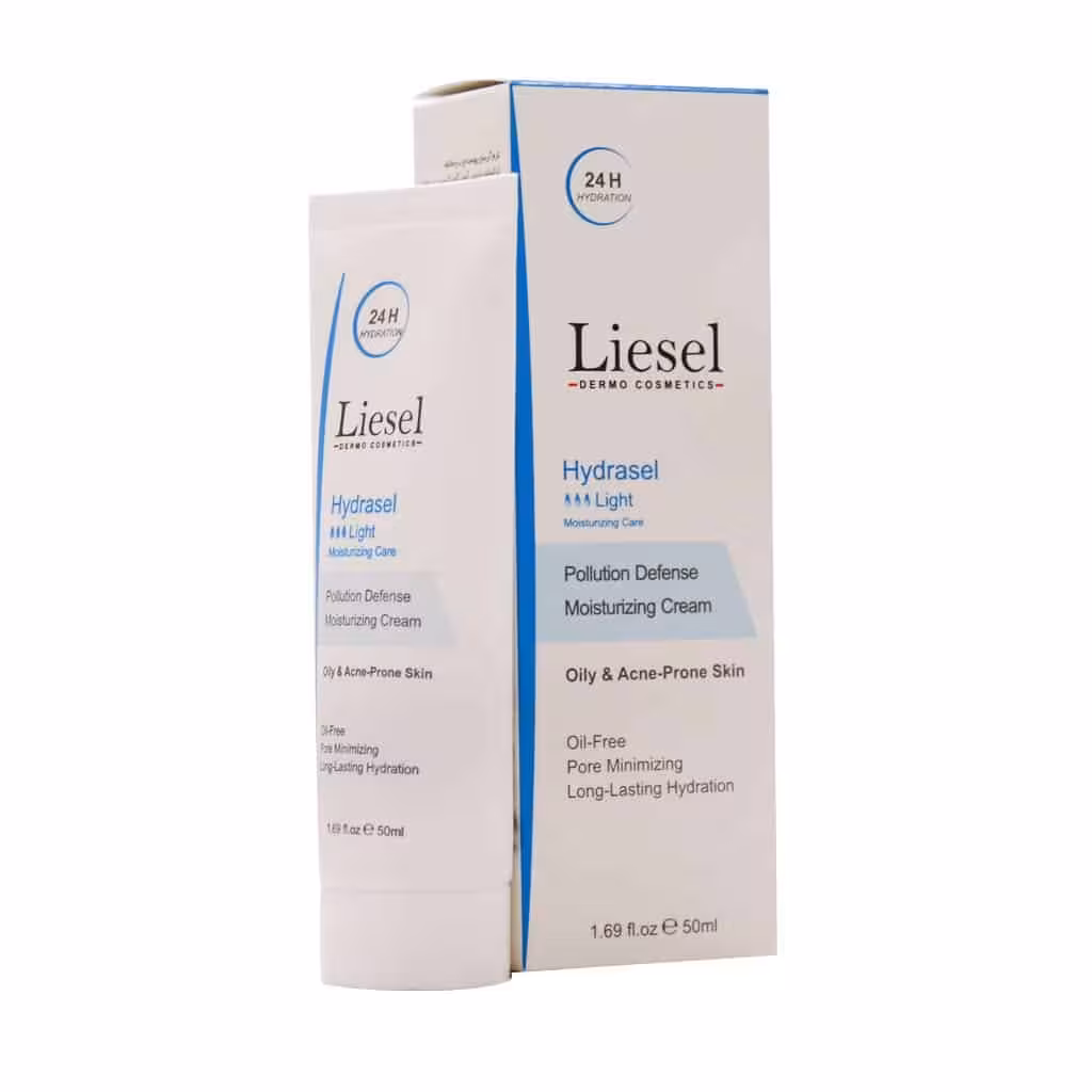 کرم آبرسان پوست چرب و مختلط لایسل مدل هیدراسل لایت
