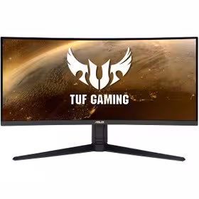 مانیتور منحنی مخصوص بازی ایسوس سایز 34 اینچ مدل TUF Gaming VG34VQL1B