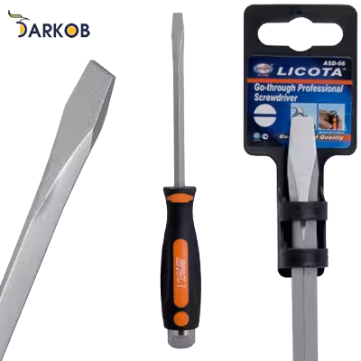 پیچ گوشتی ضربه خور دوسو لیکوتا مدل ASD-6615080-HT