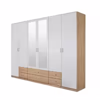 کمد لباس چوبی بزرگ فوبورو مدل KB390
