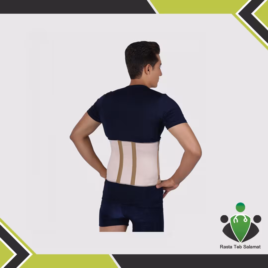 شکم بند طبی قابل تنظیم آتل دار (بعد از جراحی) طب پوش
