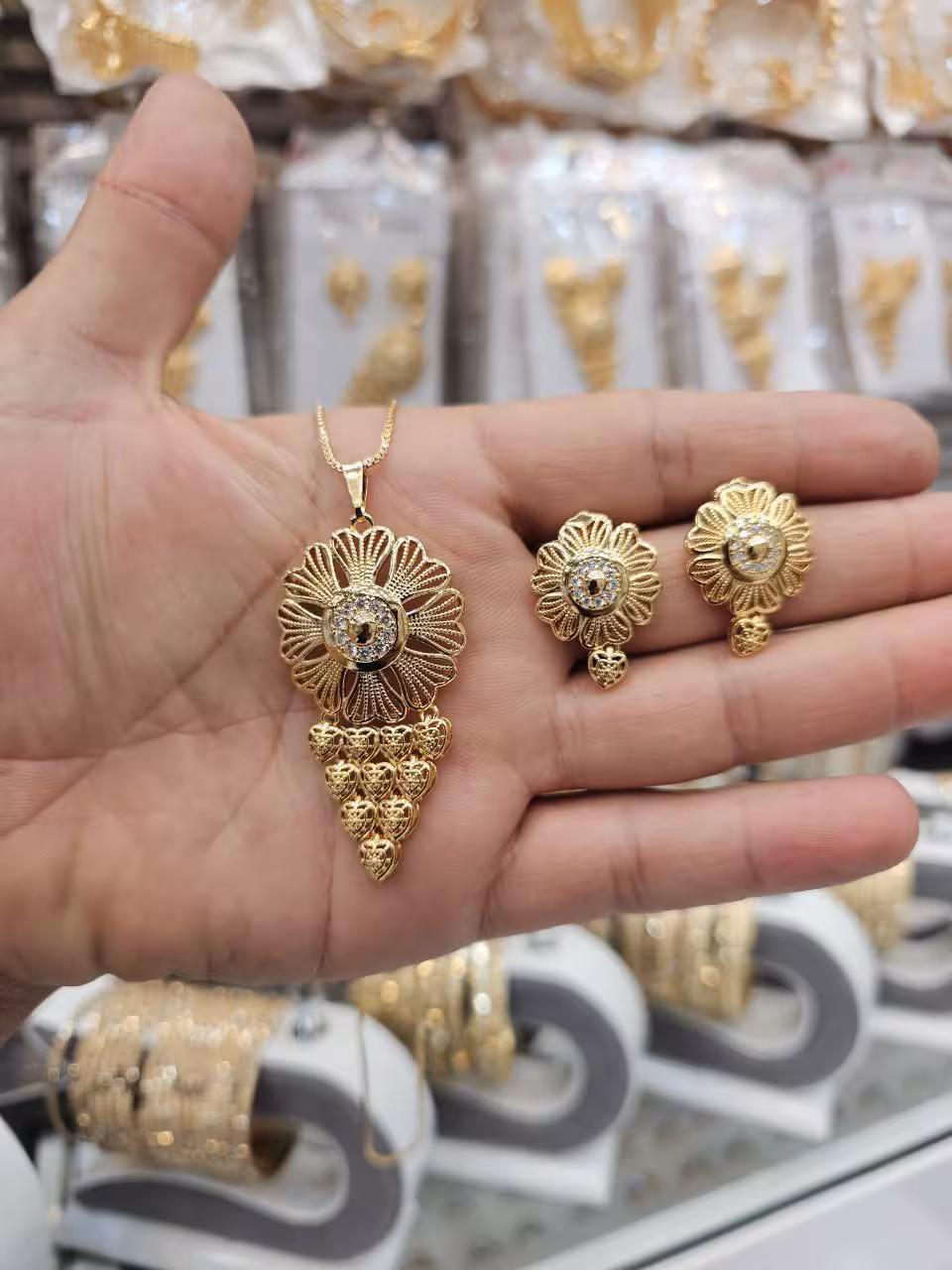 نیم ست طرح طلا_کد 1094