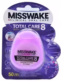 نخ دندان مدل توتال کر ۸ میسویک ۵۰ متر