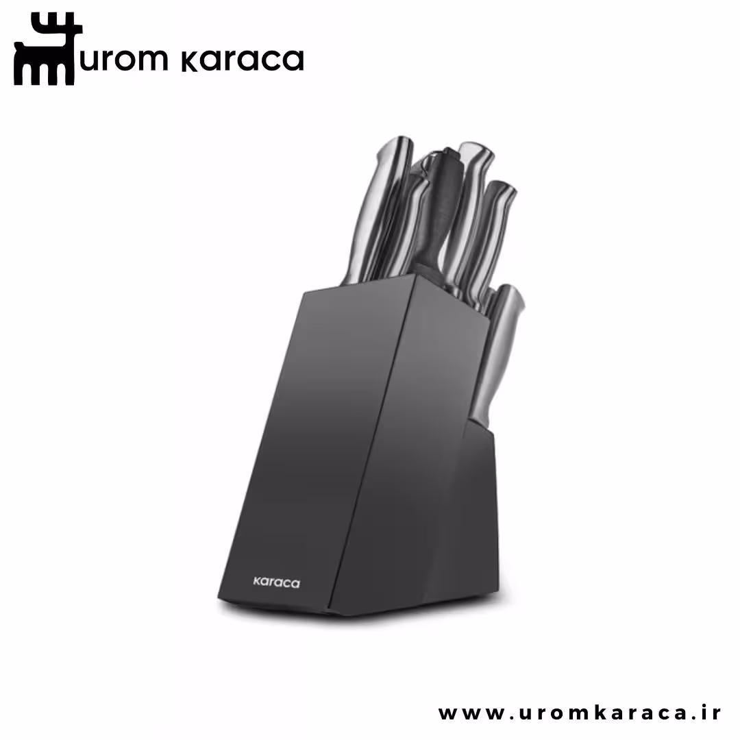 سرویس چاقو 13 پارچه استیل کاراجا Procut Inox