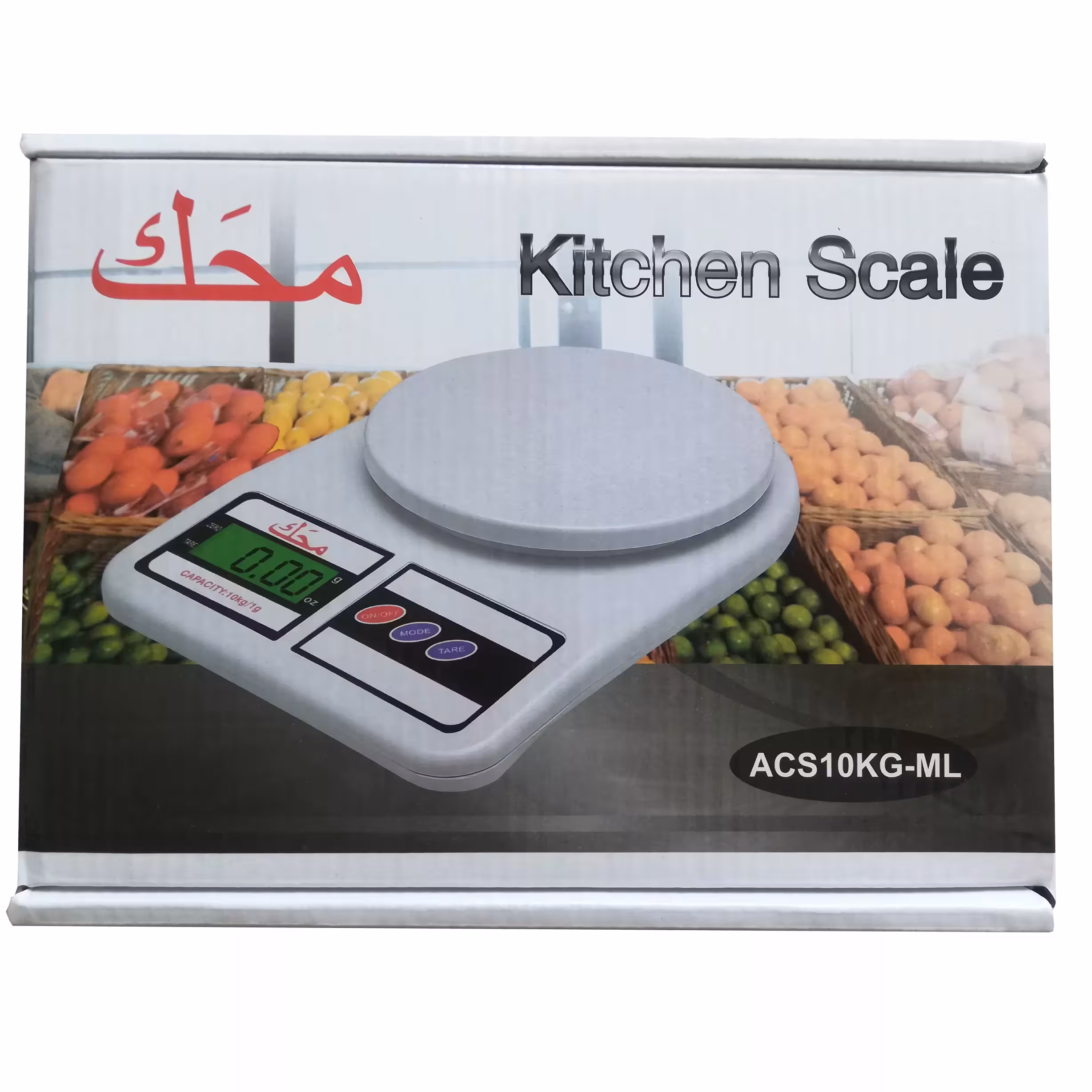 ترازو آشپرخانه محک مدل ACS10KG-ML