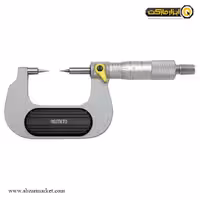 میکرومتر سوزنی آسیمتو خارج سنج 25-0 میلی متر مدل 0-01-122