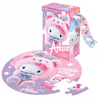 پازل دایره ای 20 تکه آتنا طرح hello kittyAtena