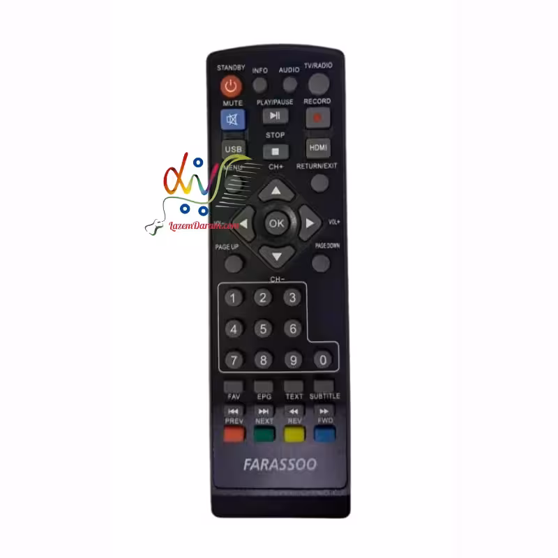 کنترل گیرنده دیجیتال فراسو