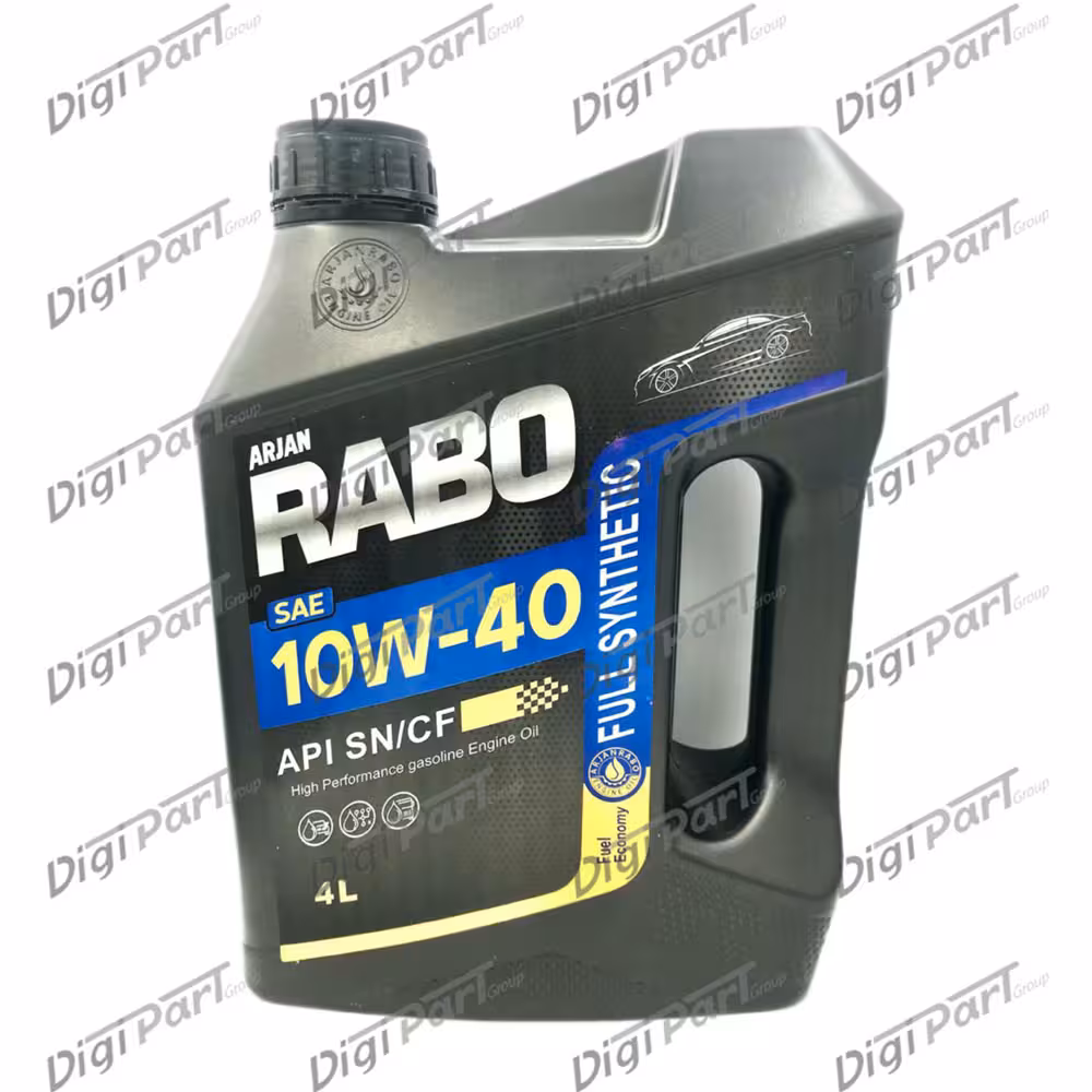 روغن موتور رابو مدل10W-40  SN  حجم 5 لیتری