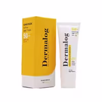 کرم ضد آفتاب فاقد چربی رنگی روشن درمالوگ (SPF50) 50 میلی لیتر