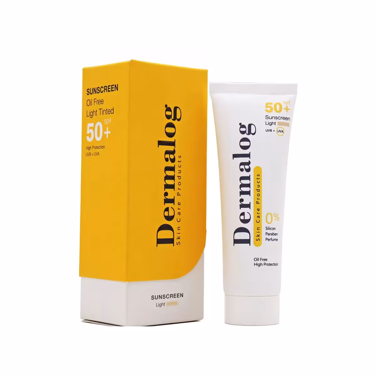 کرم ضد آفتاب فاقد چربی رنگی روشن درمالوگ (SPF50) 50 میلی لیتر