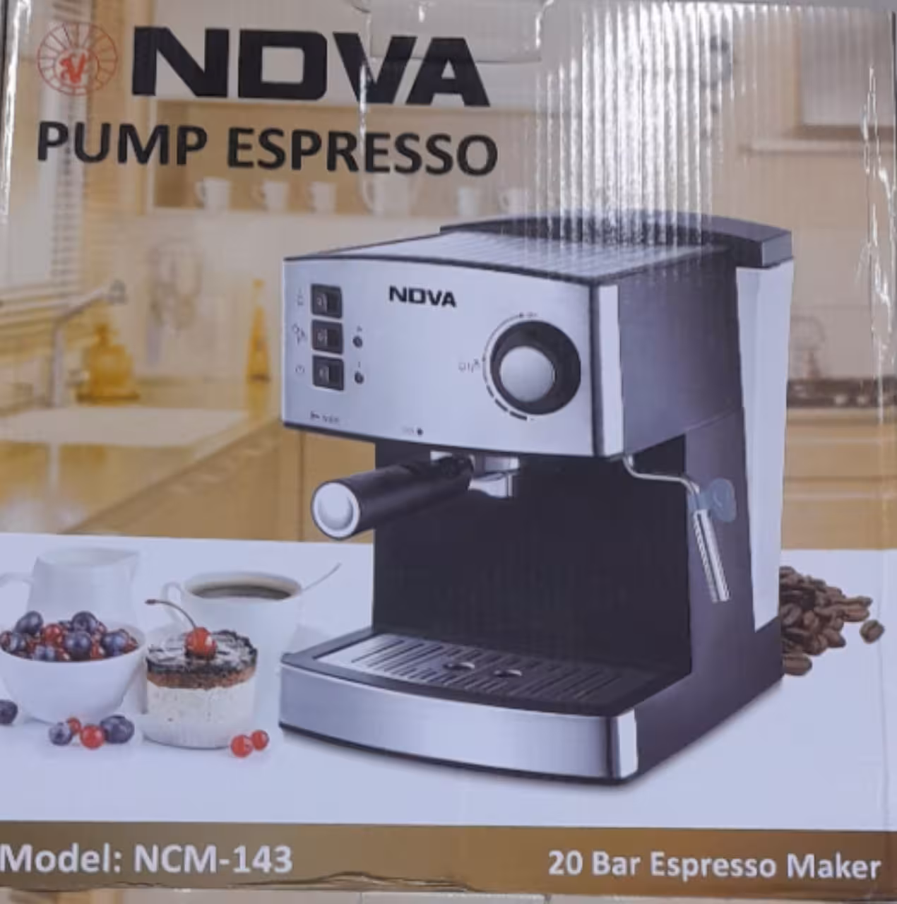 اسپرسوساز ندوا 20بارمدل143