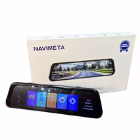 دوربین ثبت وقایع آینه ای 3 لنزه WiFi دارای هوش مصنوعی NAVIMETA