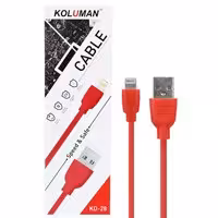 کابل شارژ و دیتا آیفون فست Koluman KD-28