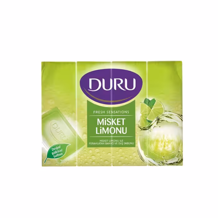 صابون حمام دورو با رایحه لیمو بسته 4 عددی
