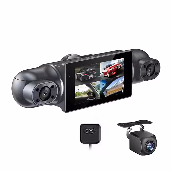 دوربین ثبت وقایع خودرو 4 دوربین مدل A306 GPS WiFi - ایپکی