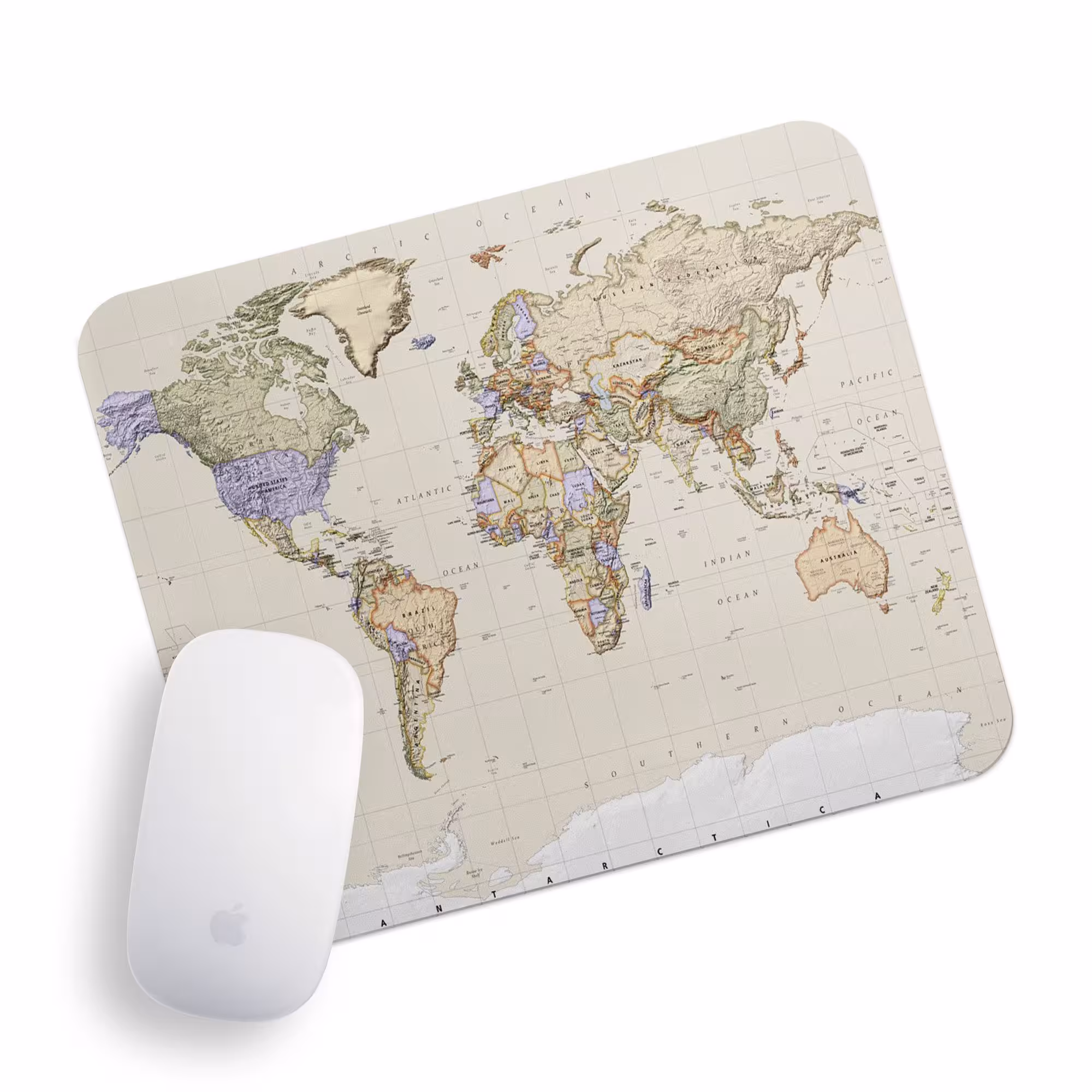 پد موس راویتا طرح نقشه جهان 2007