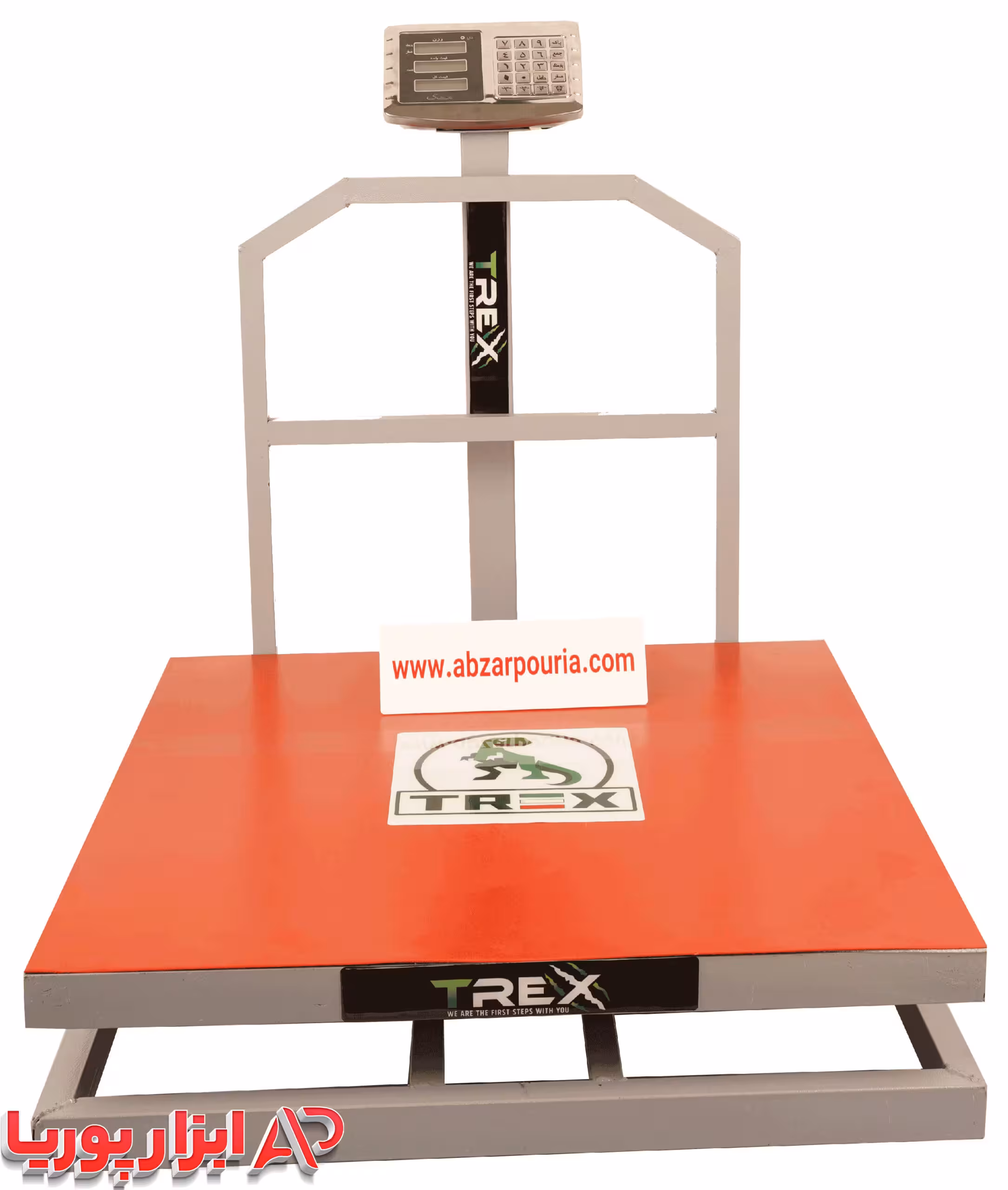 باسکول 600 کیلویی کمری بدنه تیرکس 80*80 (کپی)