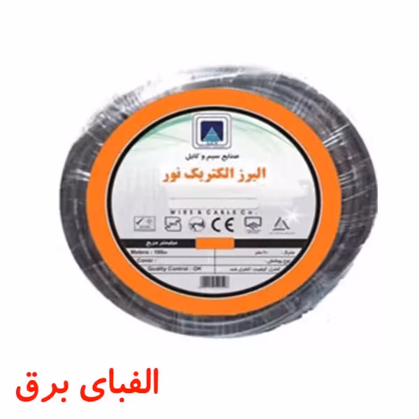 سیم افشان 4 * 1 البرز الکتریک نور