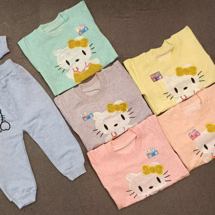 بلوز شلوار دخترانه کیتی