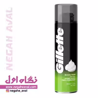 فوم اصلاح با رایحه لیمو ژیلت