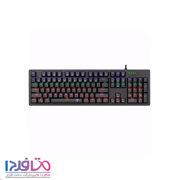 کیبورد گیمینگ تی دگر مدل T-DAGGER Bermuda TGK312