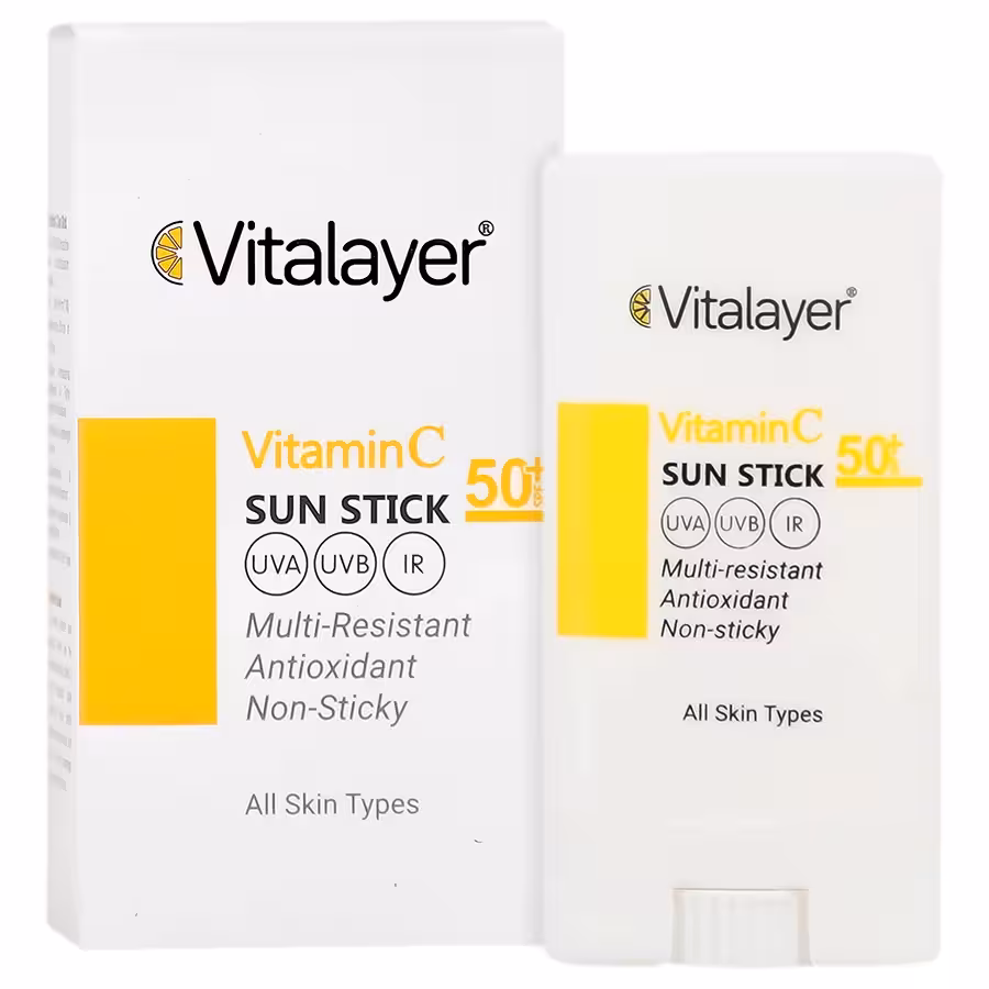 ضد آفتاب استیکی SPF50 ویتامین C ویتالیر