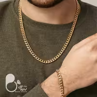 ست دستبند و گردنبند کارتیر استیل