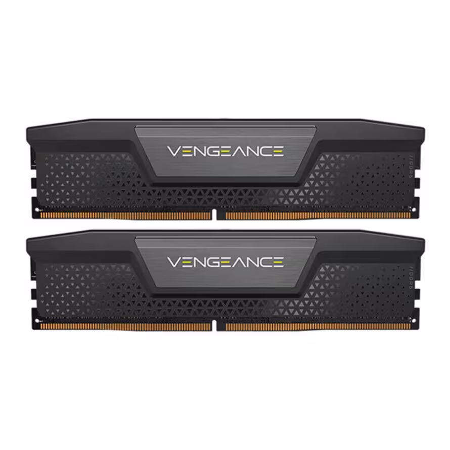 رم دسکتاپ DDR5 دو کاناله 5200 مگاهرتز CL40 کورسیر مدل VENGEANCE ظرفیت 32 گیگابایت