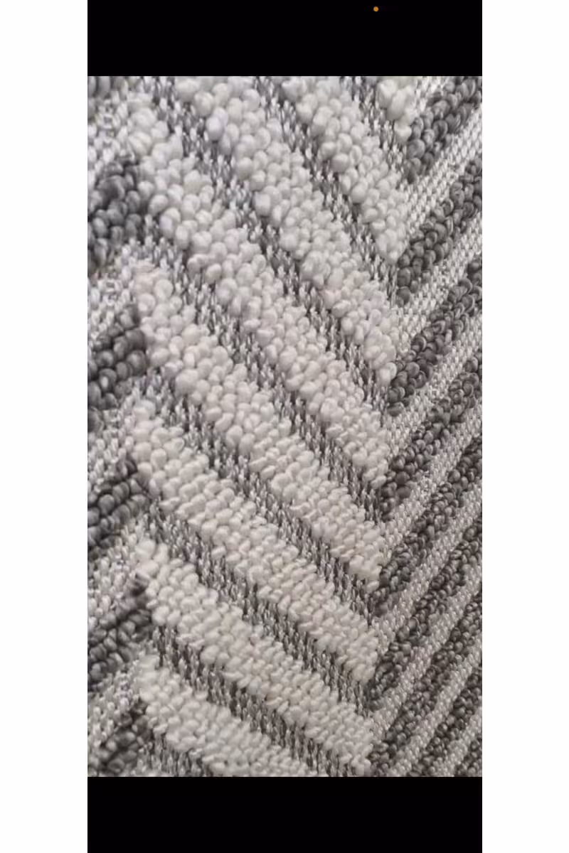 گلیم ماشینی 500 شانه آکرلیک مدل پینترست کاشان