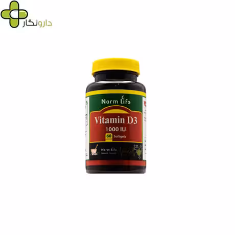ویتامین د3 نورم لایف 1000 واحد