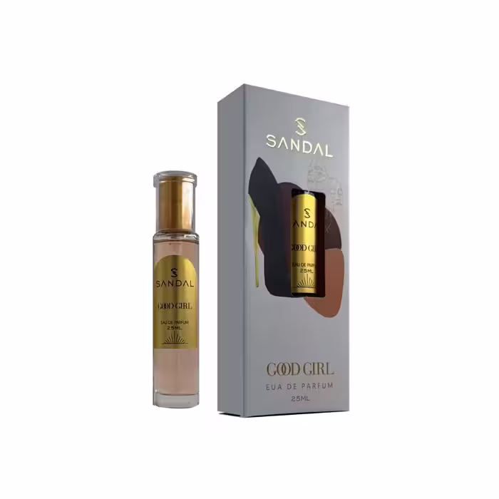 عطر جیبی زنانه صندل مدل گود گرل SANDAL حجم 25 میل
