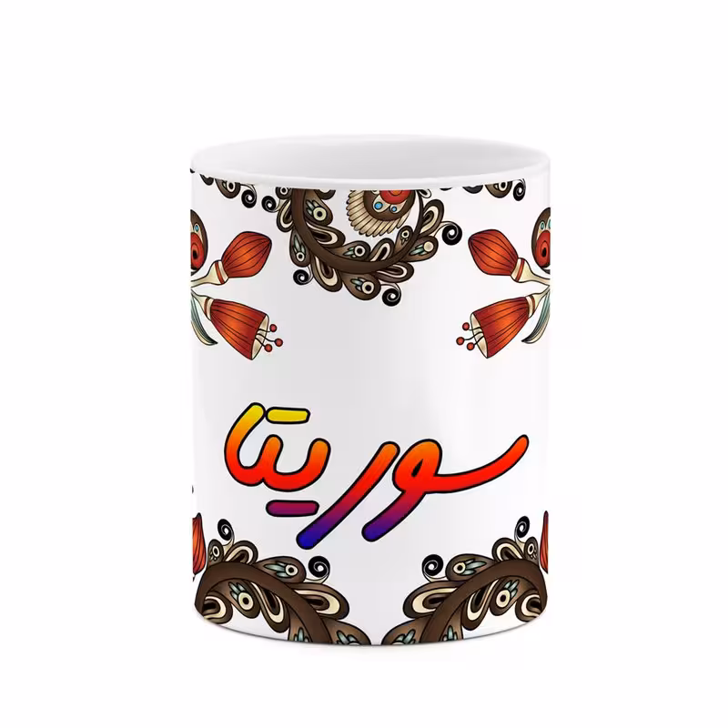 خرید ماگ-لیوان    اسم سوریتا  سنتی گل و بته کد mgh45677