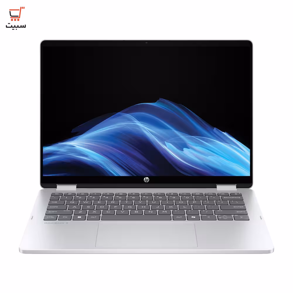 لپ تاپ 14 اینچی لمسی اچ پی مدل OmniBook 5 Flip 14-fp0013dx Core 5 120U 8G 512SSD Intel 2K