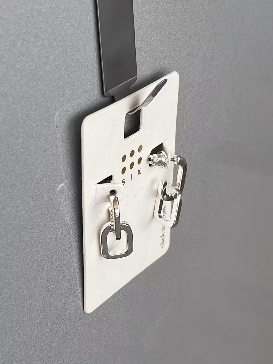 ست گوشواره‌ کلاسیک نقره ای