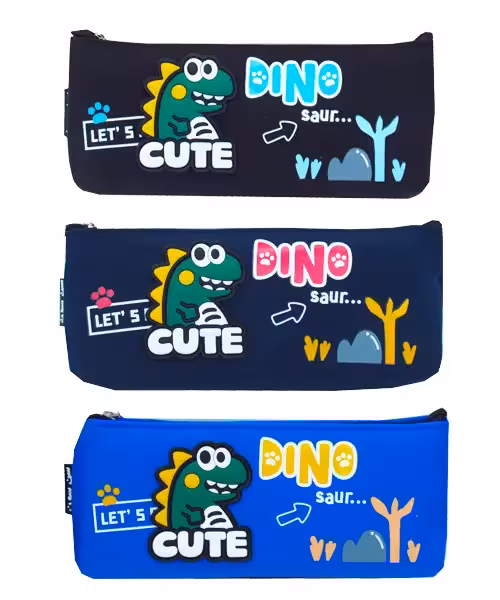 جامدادی پارچه ای سن سون دایناسور کد 210 (بسته 12 عددی)