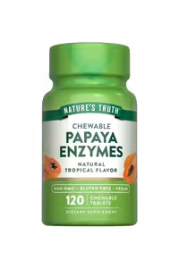 قرص جویدنی آنزیم پاپایا Nature's Truth - بسته 120 عددی