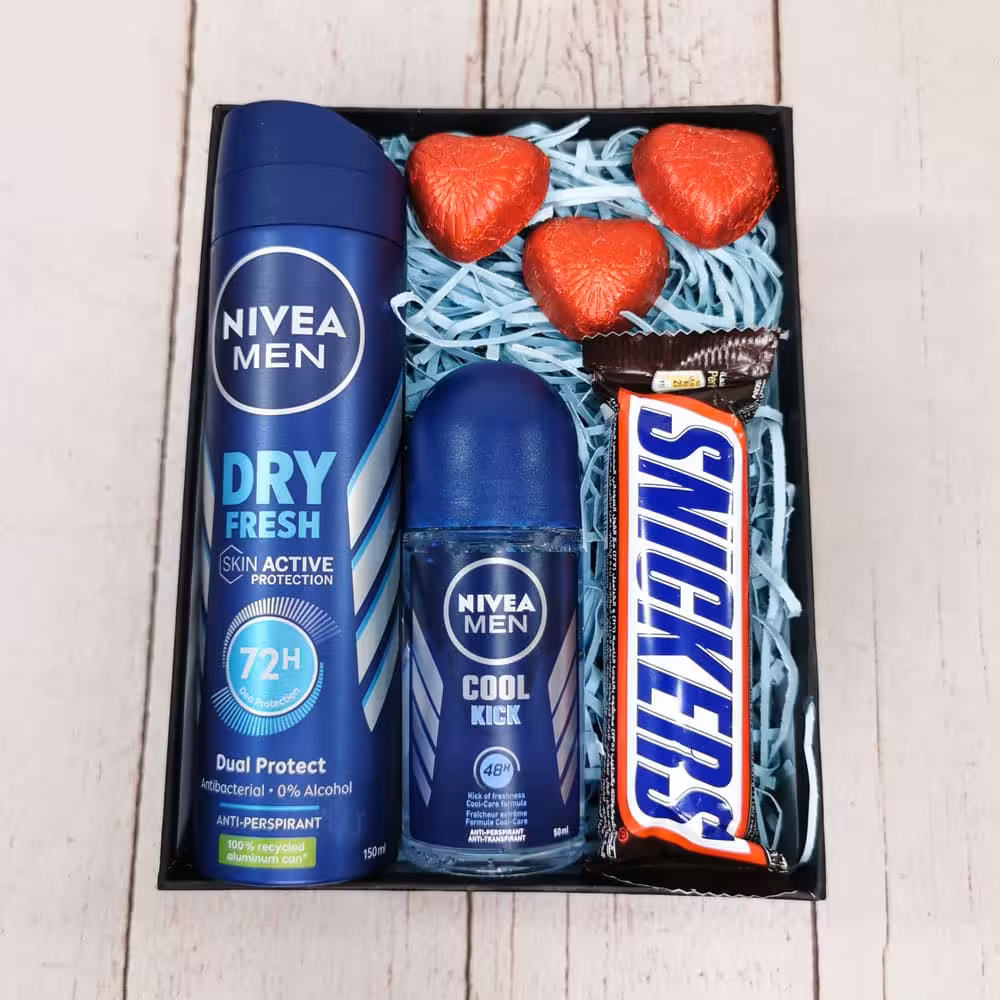 باکس هدیه ولنتاین مردانه کد V769