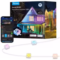 لامپ هوشمند گووی نمای بیرون خانه 15 متر GoVee RGBIC Permanent Outdoor Lights